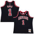 Chicago Bulls Derrick Rose Mitchell & Ness Big & Tall 2010/11 Swingman Jersey - Black