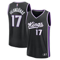 Sacramento Kings Jonas Valan?i¨±nas Fanatics Youth Fast Break Replica Player Jersey - Black - Icon Edition