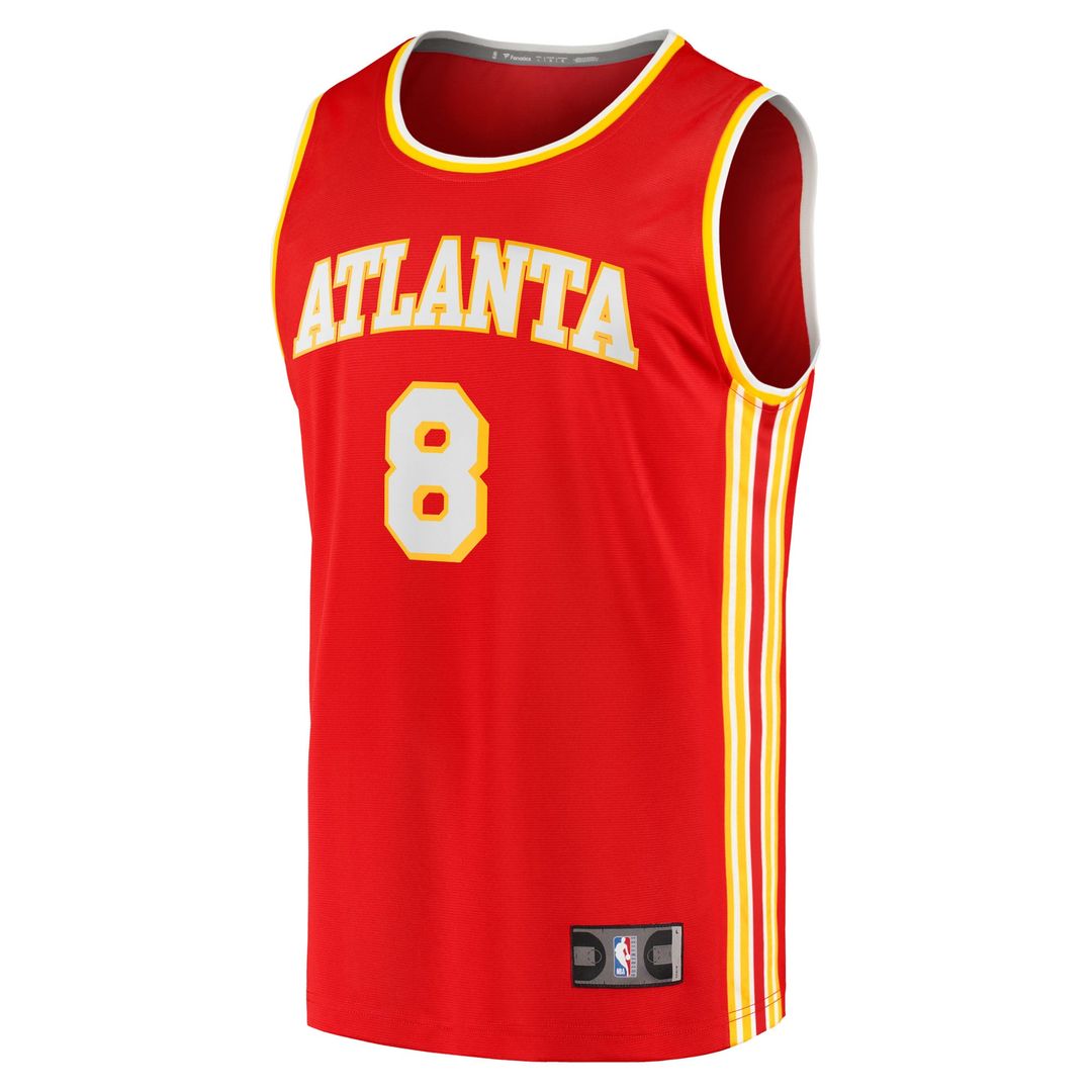 Atlanta Hawks Kristaps Porzi??is Fanatics Fast Break Replica Jersey - Red - Icon Edition