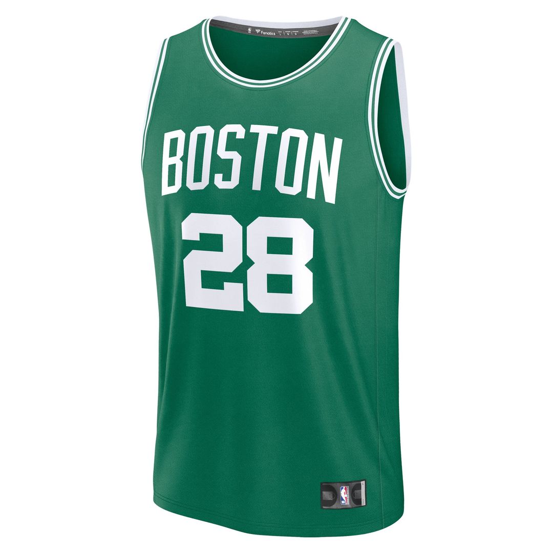 Boston Celtics Hugo Gonzalez Fanatics Youth 2025 NBA Draft First Round Pick Fast Break Replica Jersey - Icon Edition - Kelly Green