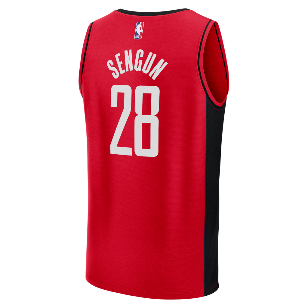 Houston Rockets Alperen ?eng¨¹n Fanatics Fast Break Replica Jersey - Red - Icon Edition