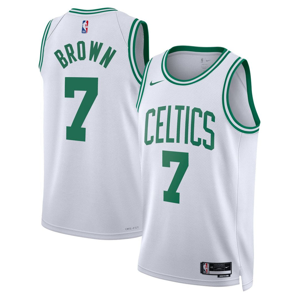 Boston Celtics Jaylen Brown Nike Unisex Swingman Jersey - Association Edition - White