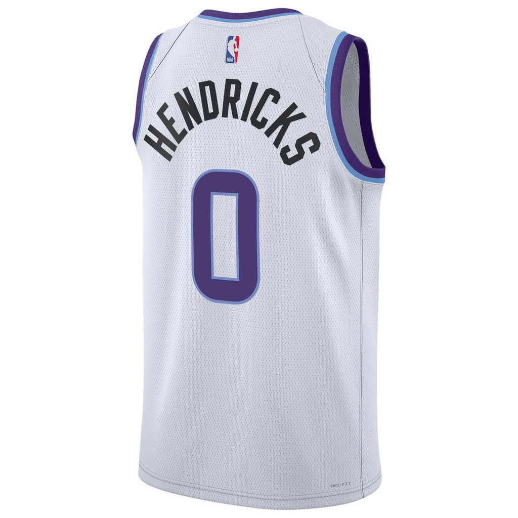 Utah Jazz Taylor Hendricks Nike Unisex Swingman Jersey - Association Edition - White