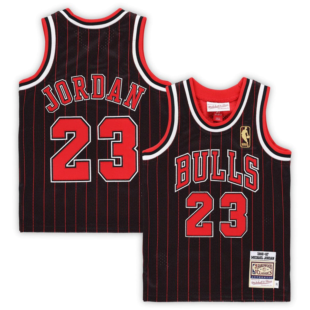 Chicago Bulls Michael Jordan Mitchell & Ness Toddler 1997/98 Hardwood Classics Authentic Jersey - White