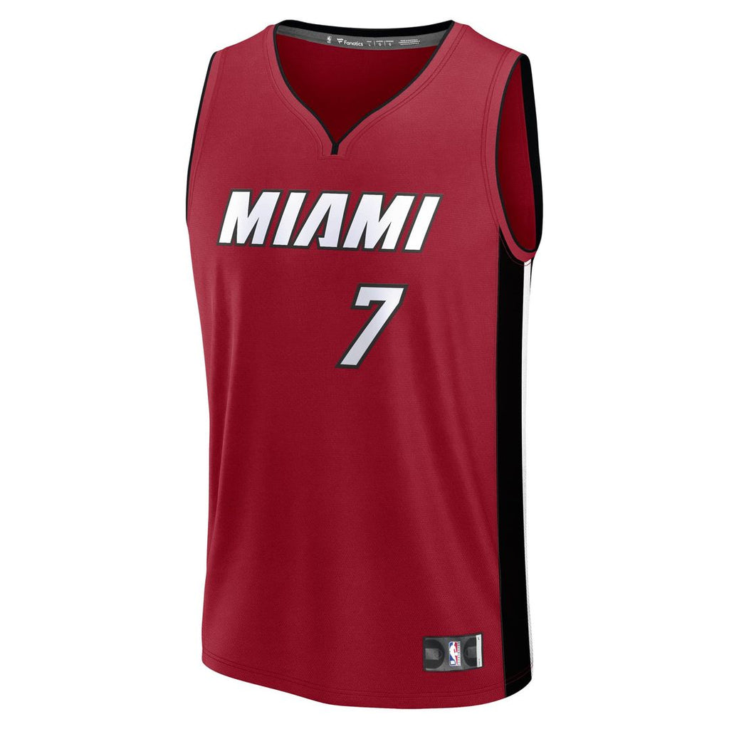 Miami Heat Kel'el Ware Fanatics Youth Fast Break Player Jersey - Statement Edition - Red