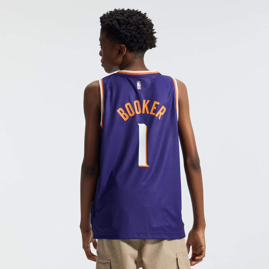 Phoenix Suns Devin Booker Fanatics Youth Fast Break Replica Player Jersey - Icon Edition - Purple
