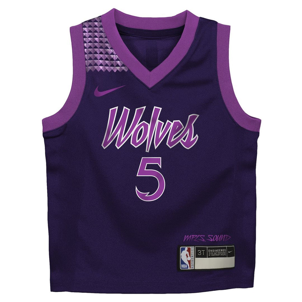 Minnesota Timberwolves Anthony Edwards Nike Infant 2025/26 City Edition Swingman Jersey - Purple