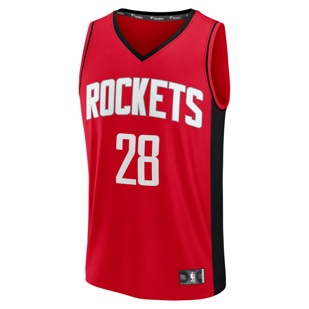 Houston Rockets Alperen ?eng¨¹n Fanatics Fast Break Replica Jersey - Red - Icon Edition