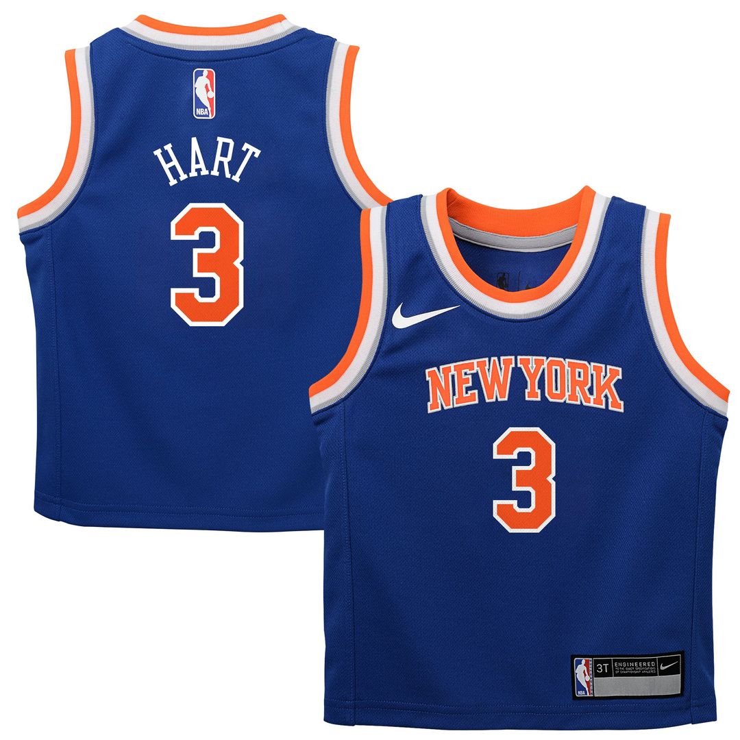 New York Knicks Josh Hart Nike Infant Replica Swingman Jersey - Icon Edition - Blue