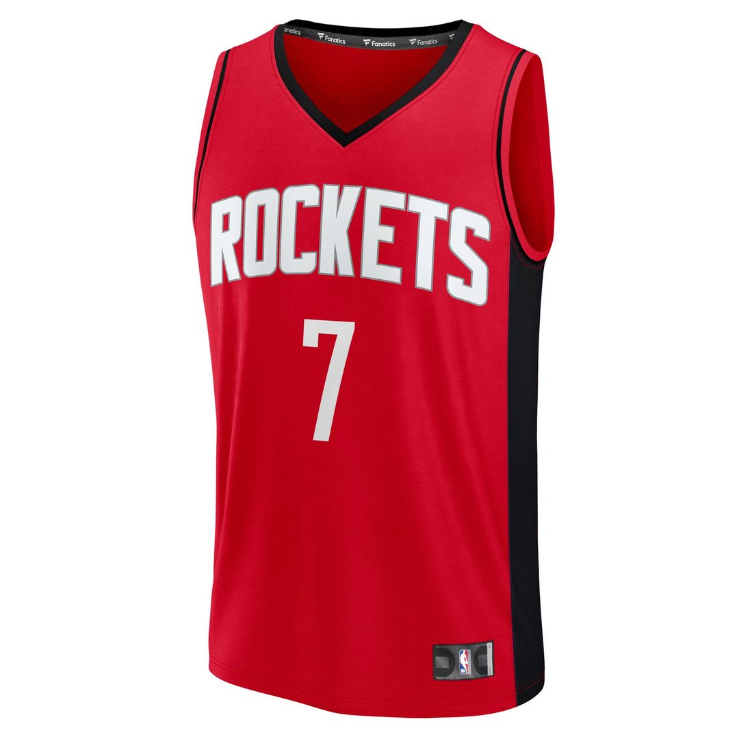 Houston Rockets Kevin Durant Fanatics Fast Break Replica Player Jersey - Icon Edition - Red