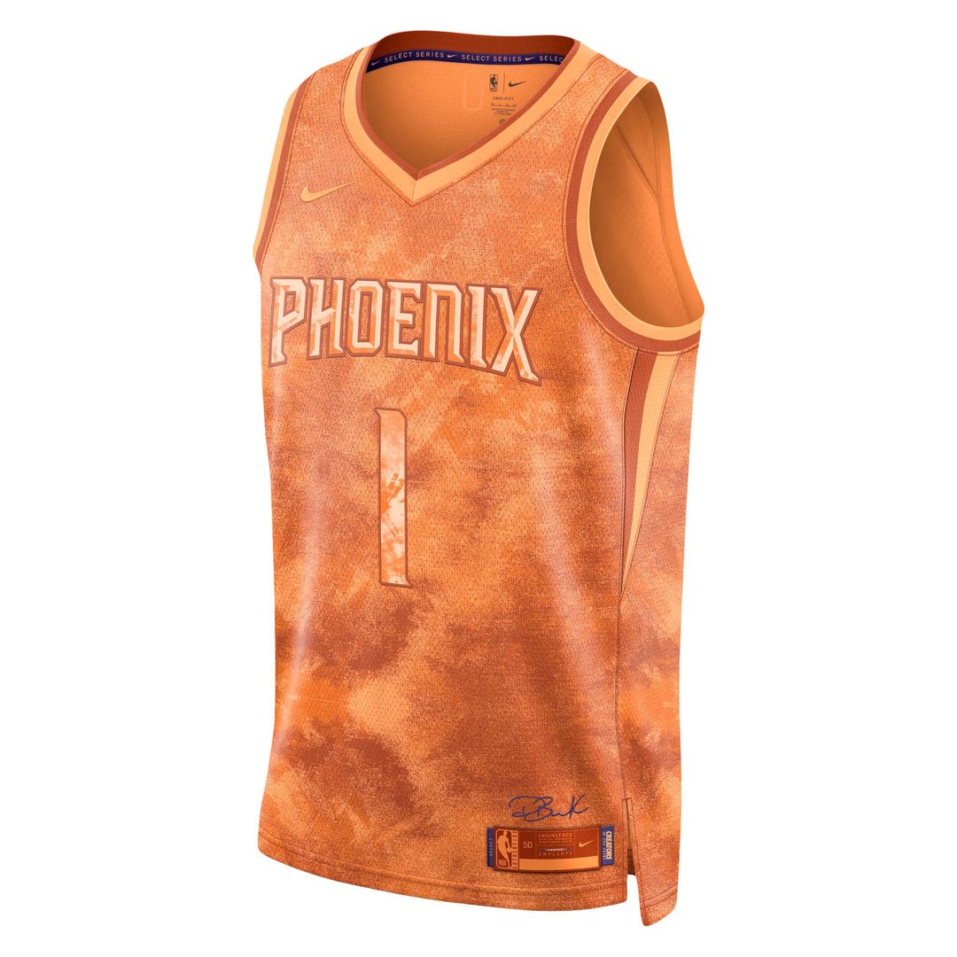 Phoenix Suns Devin Booker Nike Unisex Select Series Swingman Jersey - Orange