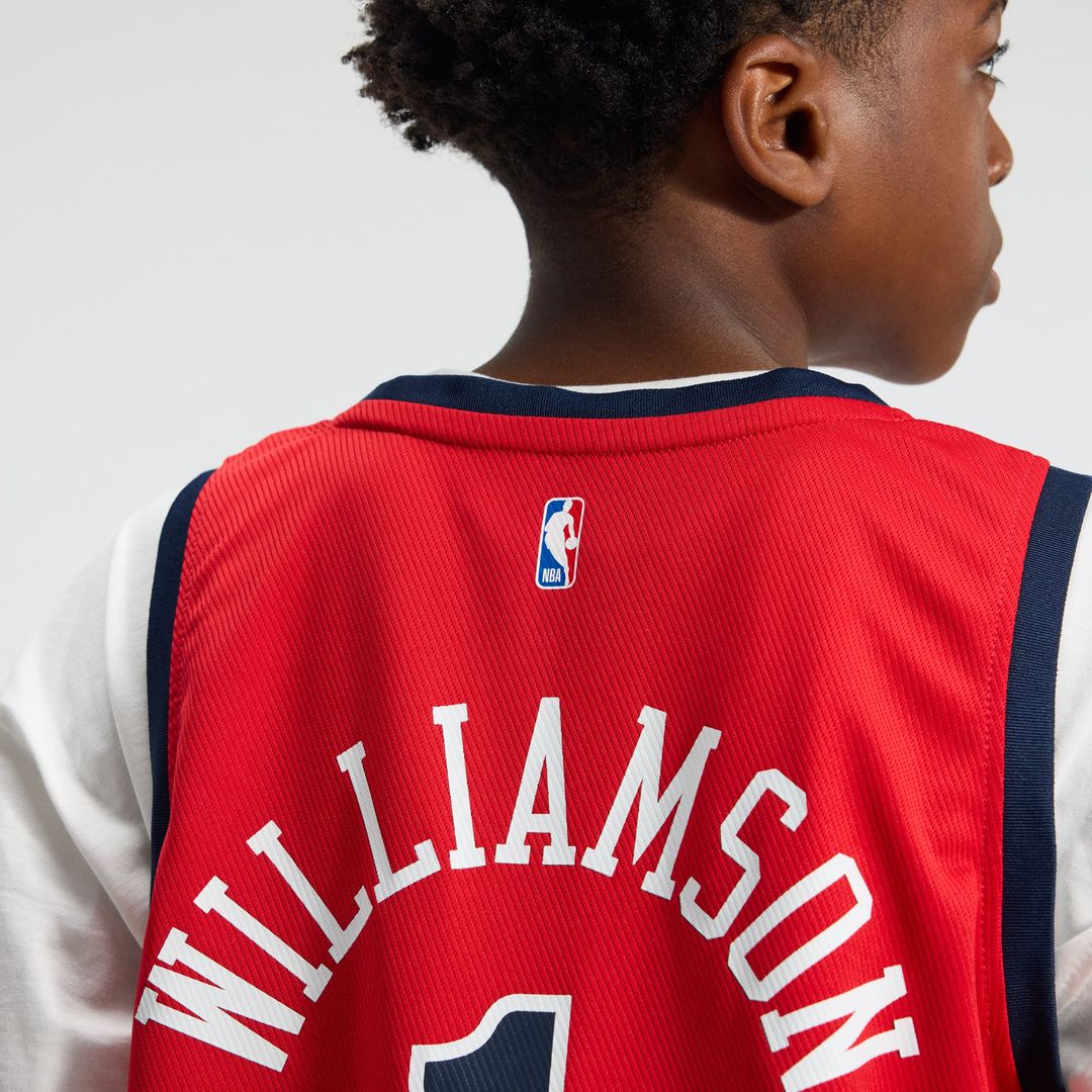 New Orleans Pelicans Zion Williamson Fanatics Youth Fast Break Player Jersey - Statement Edition - Red