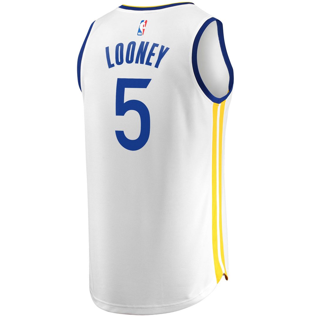 Golden State Warriors Kevon Looney Fanatics Fast Break Player Replica Jersey - Association Edition - White