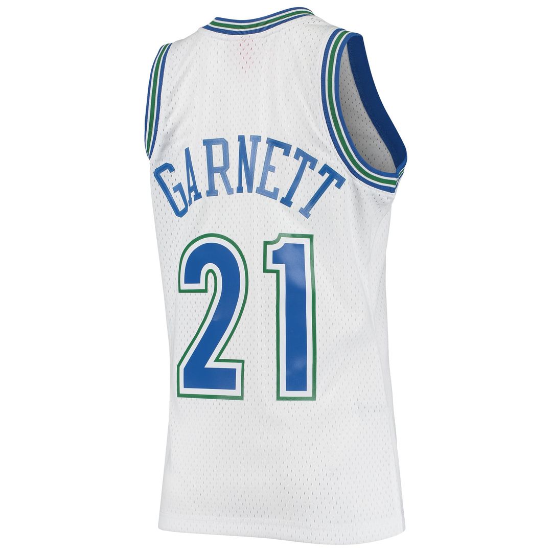 Minnesota Timberwolves Kevin Garnett Mitchell & Ness Hardwood Classics Swingman Jersey - Black