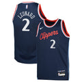 LA Clippers Kawhi Leonard Nike Youth Swingman Jersey - Icon Edition - Royal