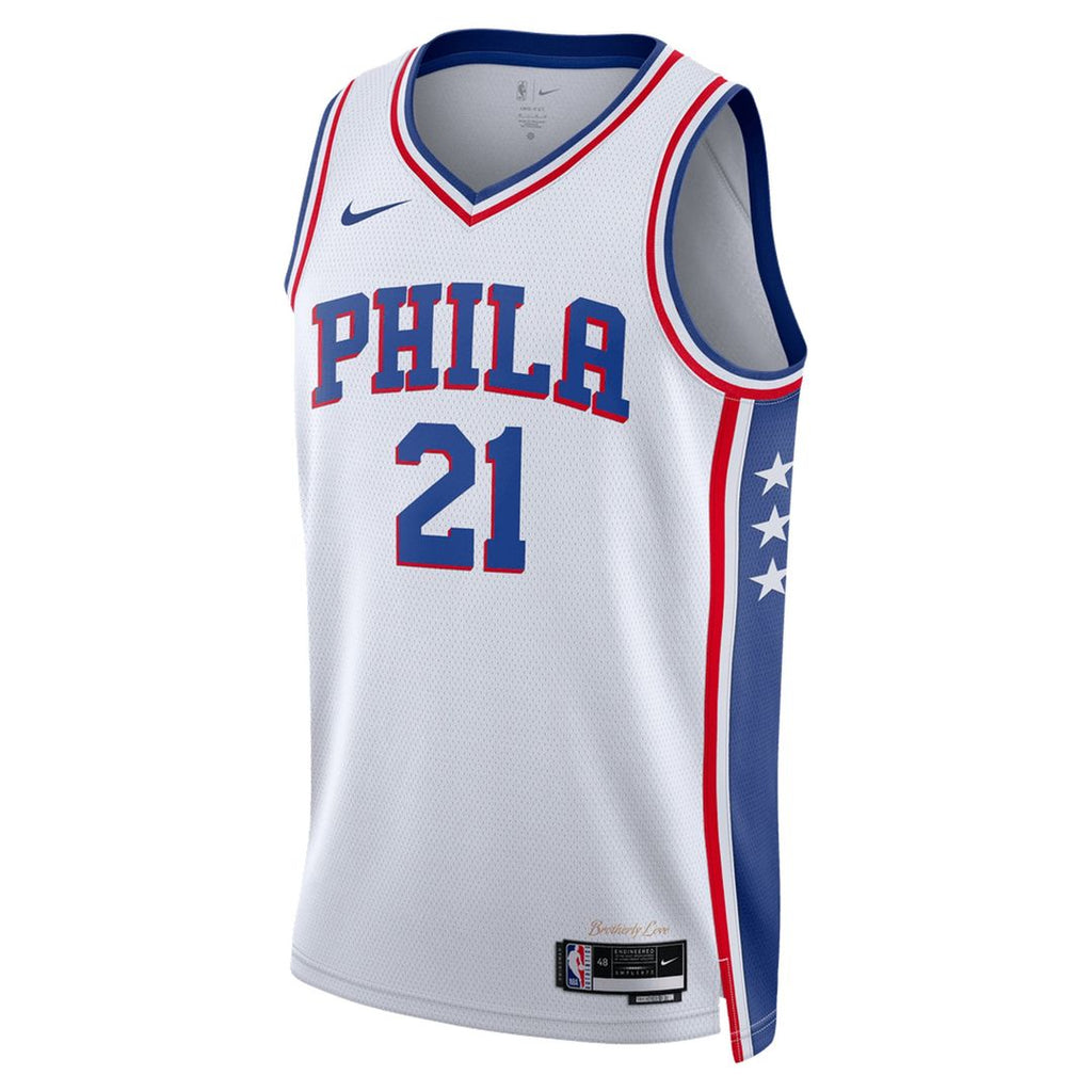 Philadelphia 76ers Joel Embiid Nike Unisex Swingman Jersey - Icon Edition - Royal