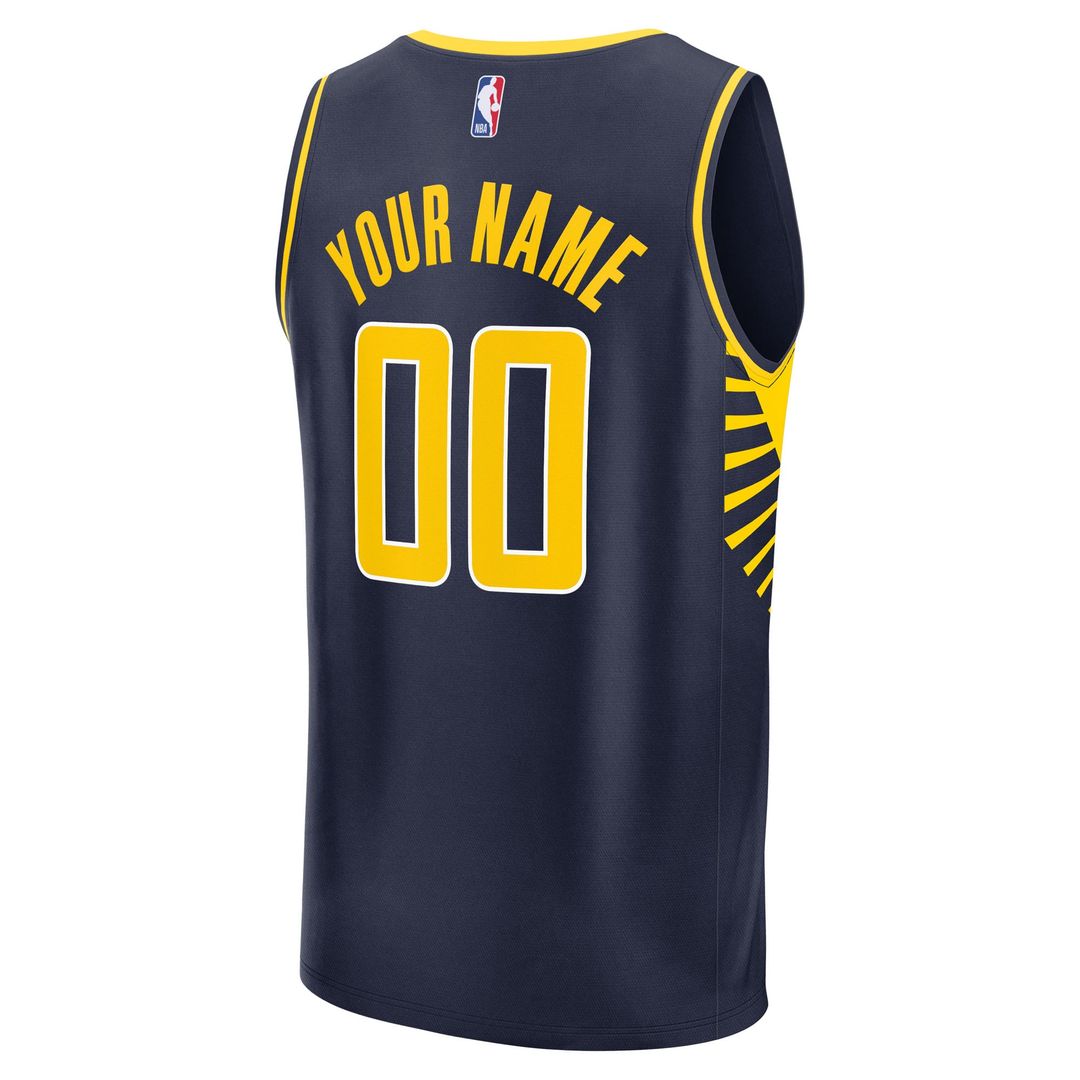 Indiana Pacers Fanatics Fast Break Custom Jersey - Icon Edition - White