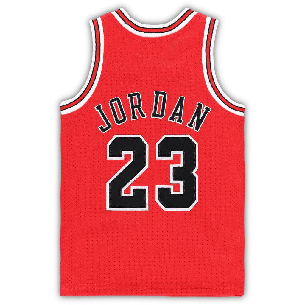 Chicago Bulls Michael Jordan Mitchell & Ness Toddler 1997/98 Hardwood Classics Authentic Jersey - White