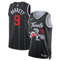 Toronto Raptors RJ Barrett Nike Unisex 2025/26 Swingman Jersey - Black - City Edition