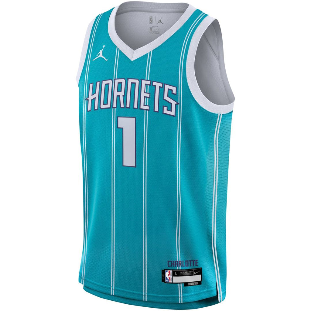 Charlotte Hornets LaMelo Ball Nike Youth Swingman Jersey - Icon Edition - Teal