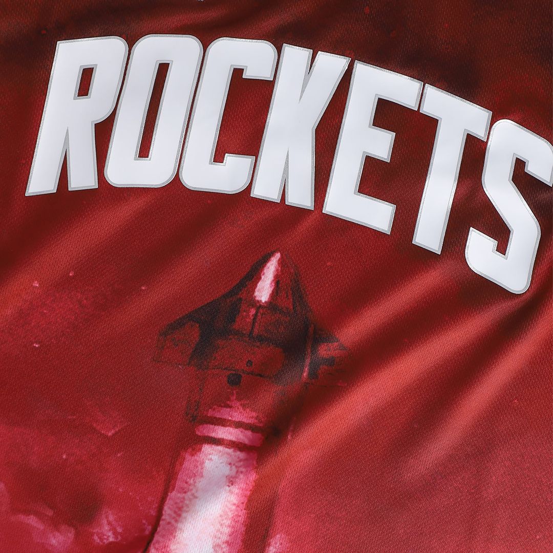 Houston Rockets NBA & KidSuper Studios by Fanatics Unisex Hometown Jersey - Red