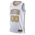 Boston Celtics Nike Unisex 2025/26 City Edition Swingman Custom Jersey - White