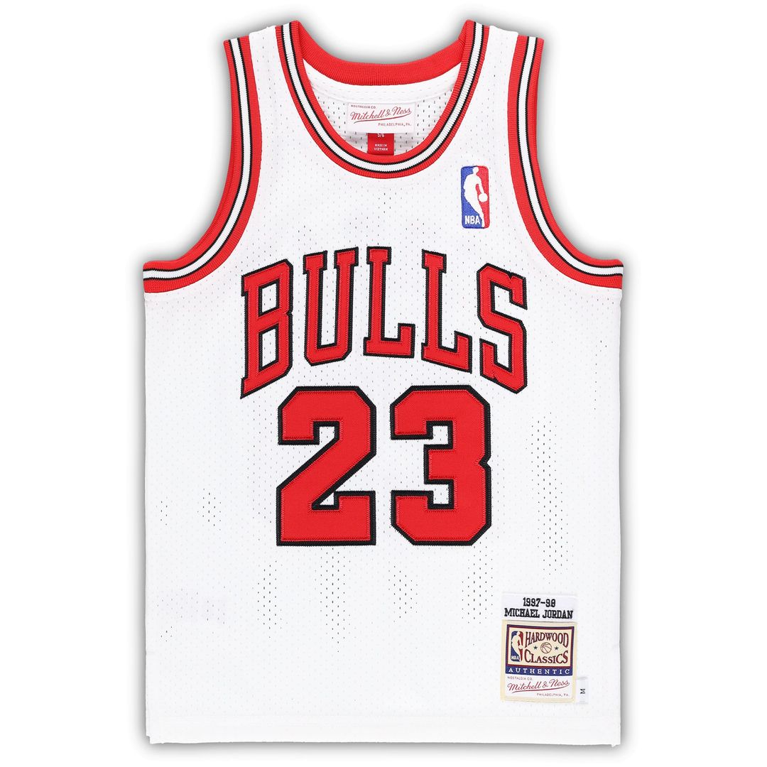 Chicago Bulls Michael Jordan Mitchell & Ness Preschool 1997/98 Hardwood Classics Authentic Jersey - Red