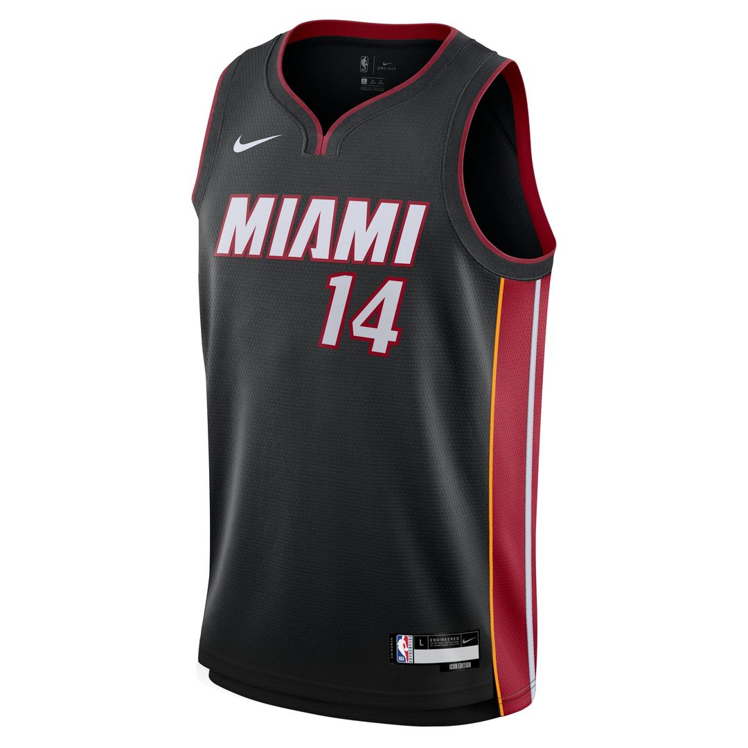 Miami Heat Tyler Herro Nike Youth Swingman Jersey - Icon Edition - Black