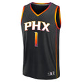 Phoenix Suns Devin Booker Fanatics Youth Fast Break Replica Player Jersey - Statement Edition - Black