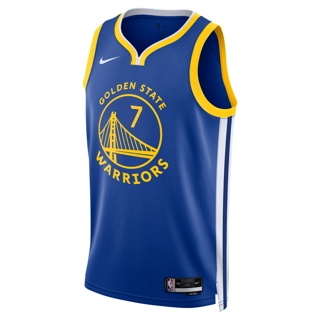 Golden State Warriors Kristaps Porzi??is Nike Unisex Swingman Jersey - Icon Edition - Royal