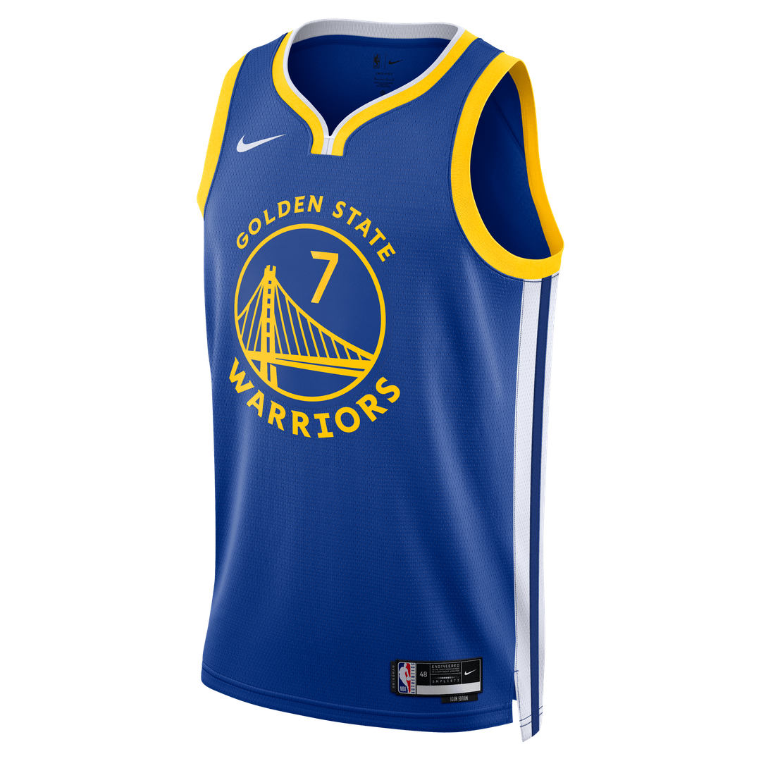 Golden State Warriors Kristaps Porzi??is Nike Unisex Swingman Jersey - Icon Edition - Royal