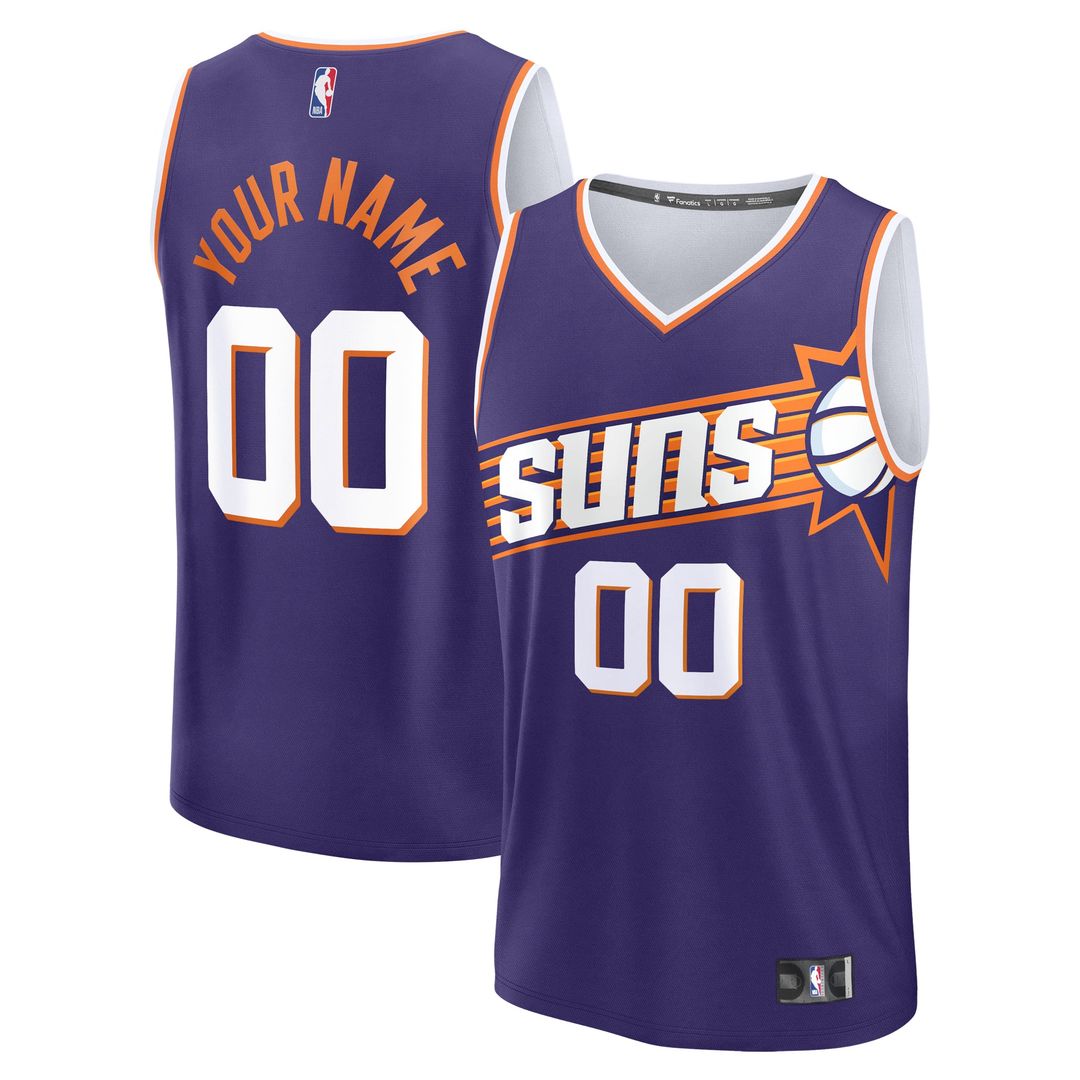 Phoenix Suns Fanatics Youth Fast Break Custom Replica Jersey - White - Association Edition