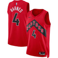 Toronto Raptors Scottie Barnes Nike Unisex Swingman Jersey - Icon Edition - Red