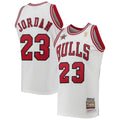 Chicago Bulls Michael Jordan Mitchell & Ness 1997 NBA All - Star Game Hardwood Classics Authentic Jersey - White