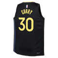 Golden State Warriors Stephen Curry Jordan Brand Youth Swingman Player Jersey - Statement Edition - Black