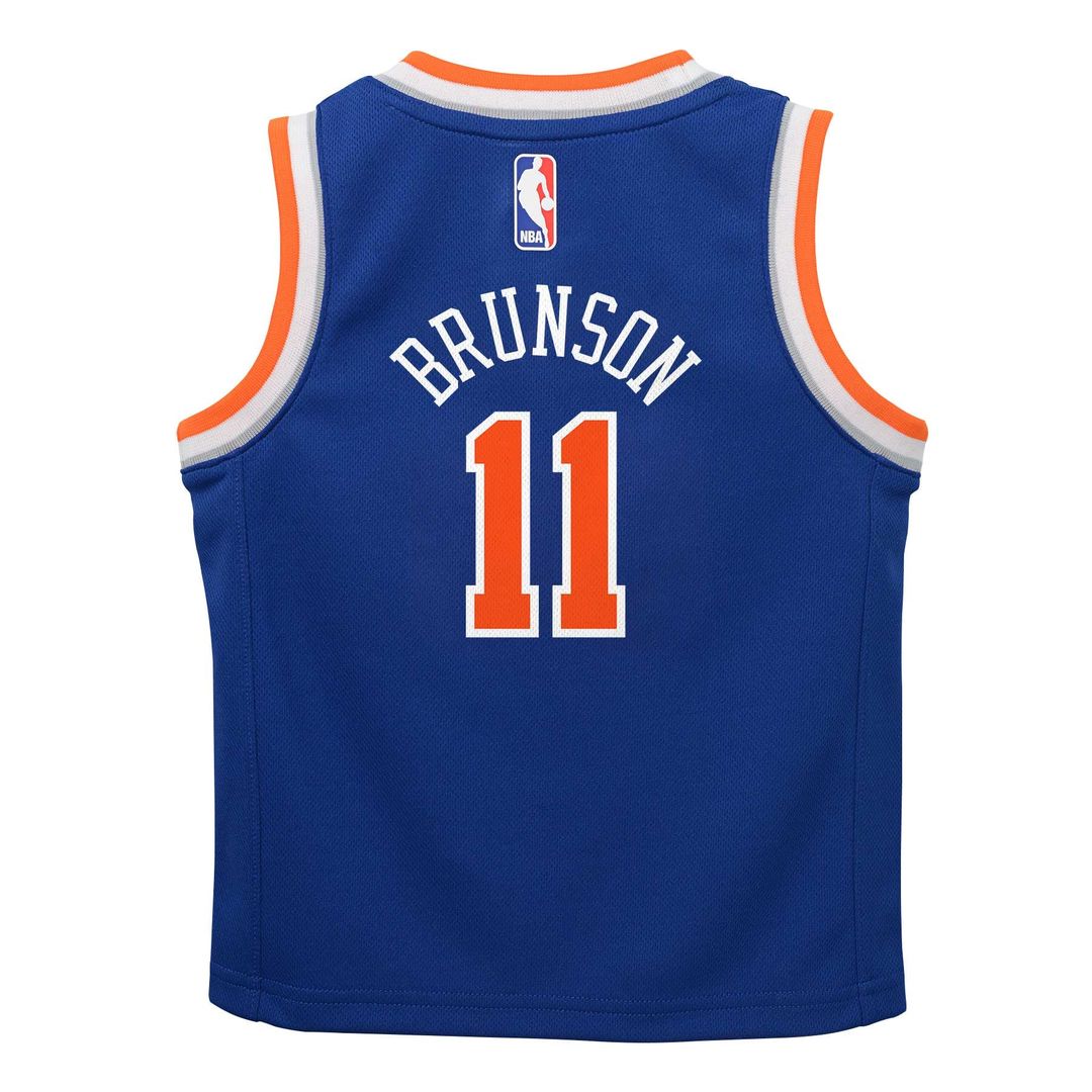 New York Knicks Jalen Brunson Nike Preschool Replica Swingman Jersey - Icon Edition - Blue