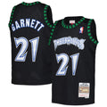 Minnesota Timberwolves Kevin Garnett Mitchell & Ness Youth 1997/98 Hardwood Classics Swingman Jersey - Black