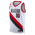 Portland Trail Blazers Nike Unisex Swingman Custom Jersey White - Association Edition
