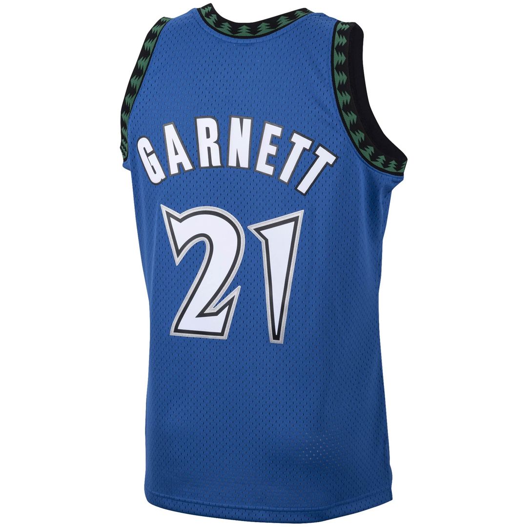 Minnesota Timberwolves Kevin Garnett Mitchell & Ness 2003/04 Hardwood Classics Swingman Jersey - Blue